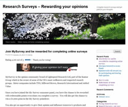Earn Money from Research Surveys